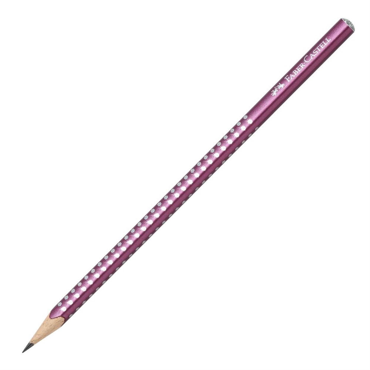FABER CASTELL IŞILTILI KURŞUN KALEM BORDO
