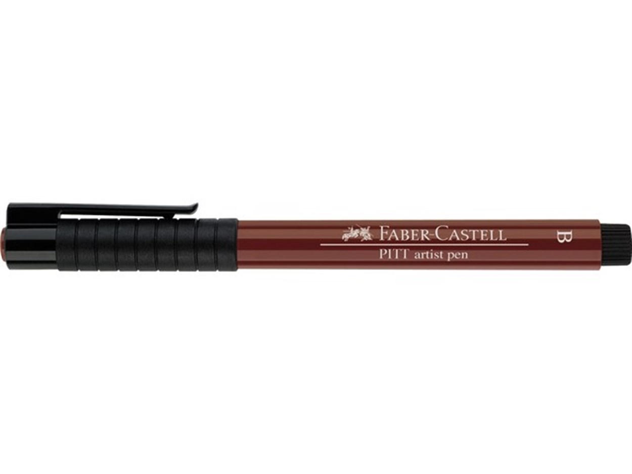 Faber Castell Pitt Çizim Kalemi Hint Kırmızısı