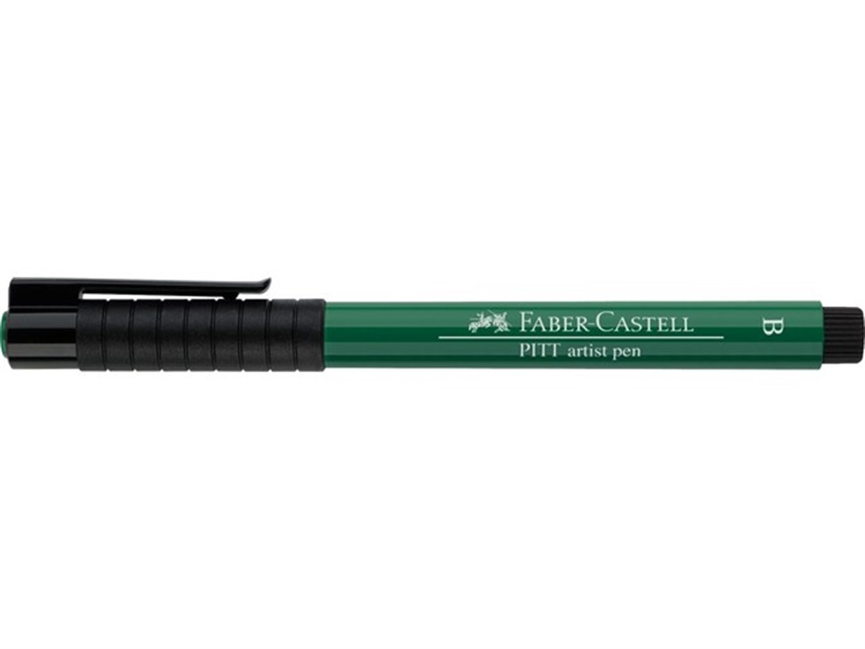 Faber Castell Pitt Çizim Kalemi Koyu Fitalik Yeşil