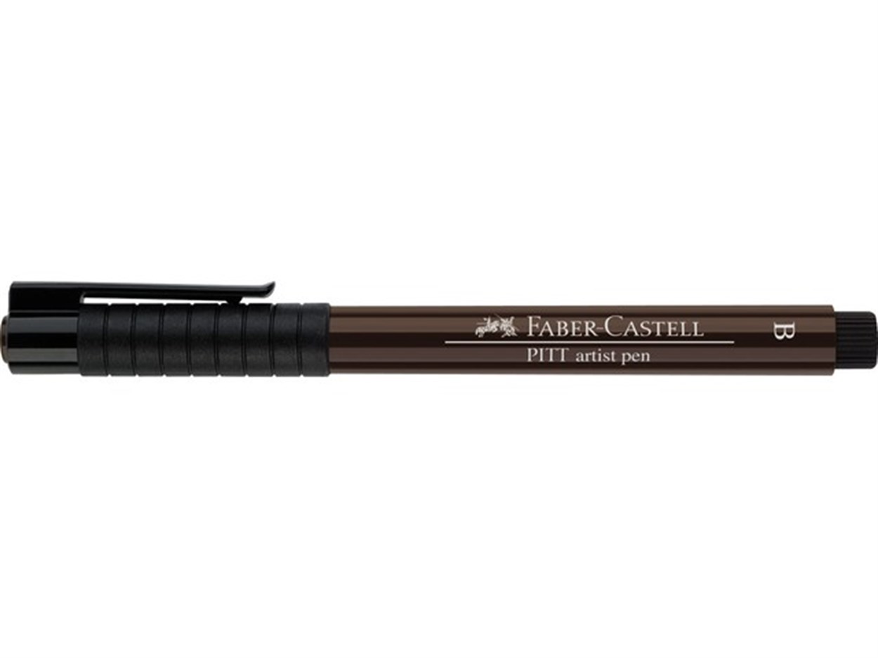 Faber Castell Pitt Çizim Kalemi Sepia B