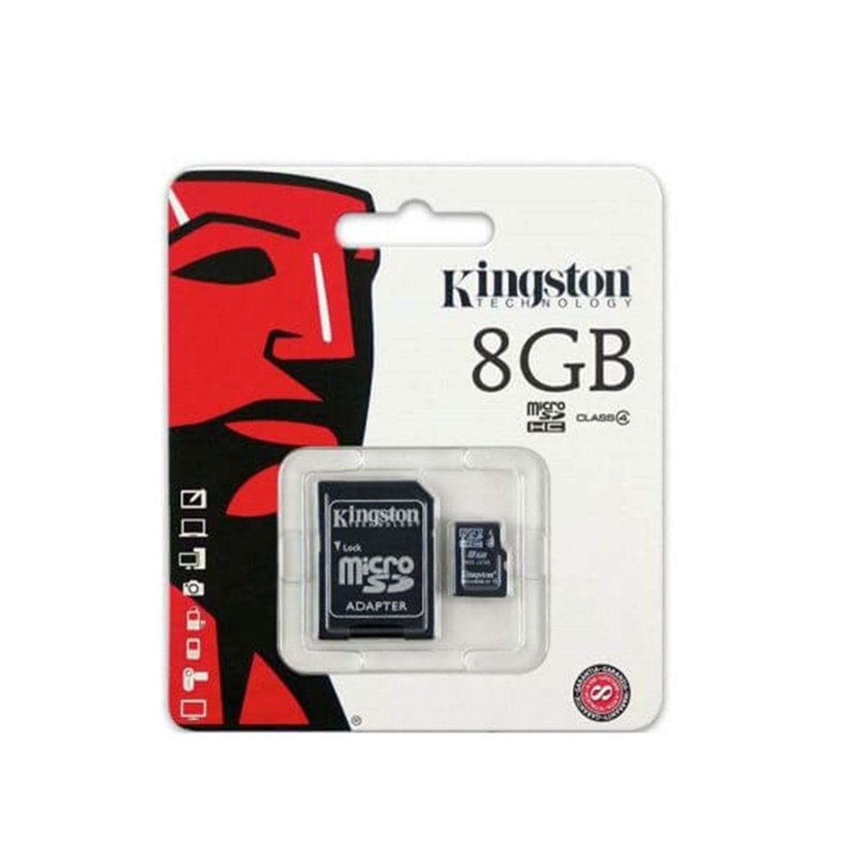 KINGSTON MICRO SD HAFIZA KARTI 8 GB