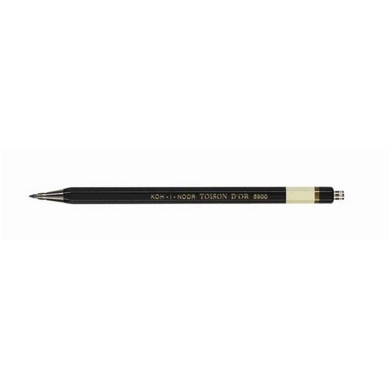 KOH-I NOOR 5900 SİYAH KLİPSLİ PORTMİN KALEM 2,0 MM