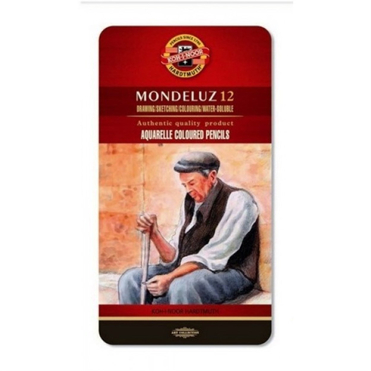 KOH-I NOOR KURU-SULU BOYA KALEMİ SETİ 12'Lİ