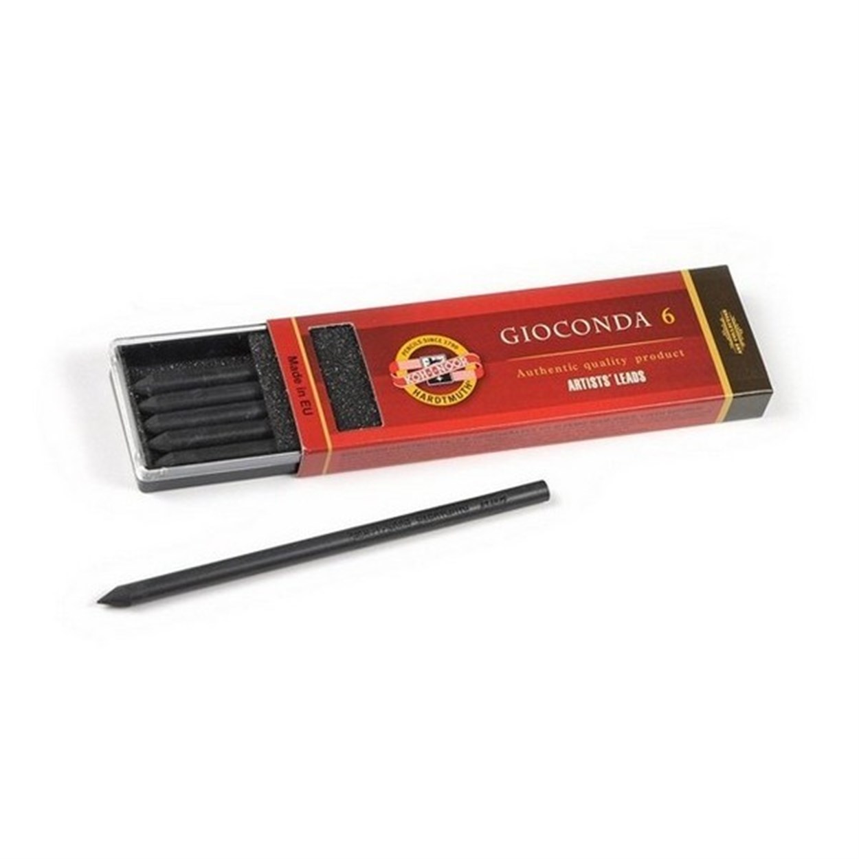 KOH-I NOOR SİYAH ÇİZİM UCU GRADATION 2 5,6 MM 6'LI