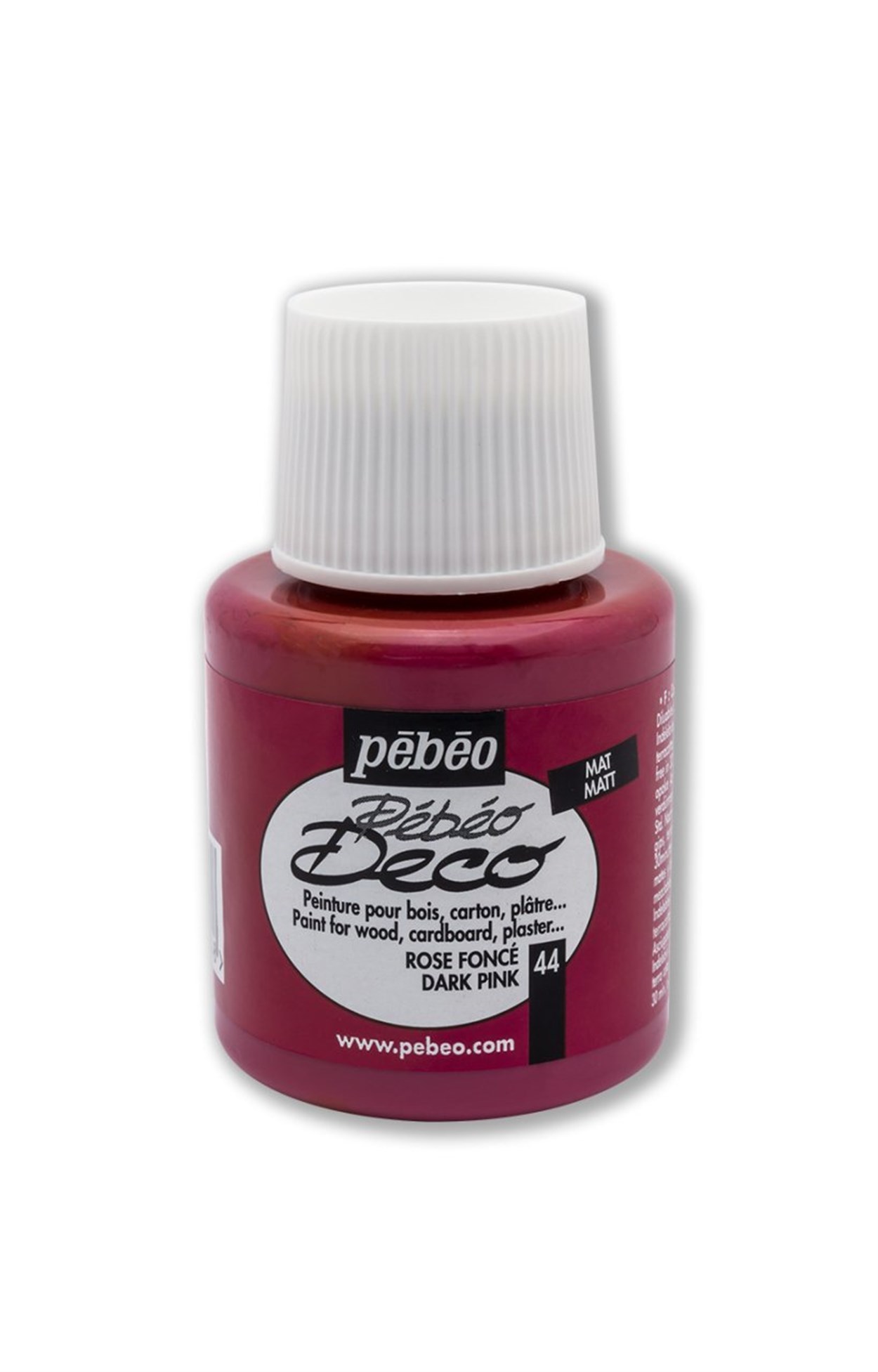 PEBEO DECO MAT AKRİLİK BOYA 110 ML ŞİŞE Rose Fonce