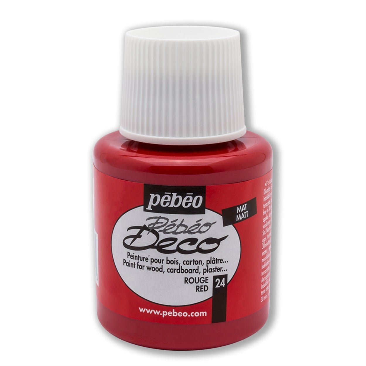 PEBEO DECO MAT AKRİLİK BOYA 110 ML ŞİŞE Rouge