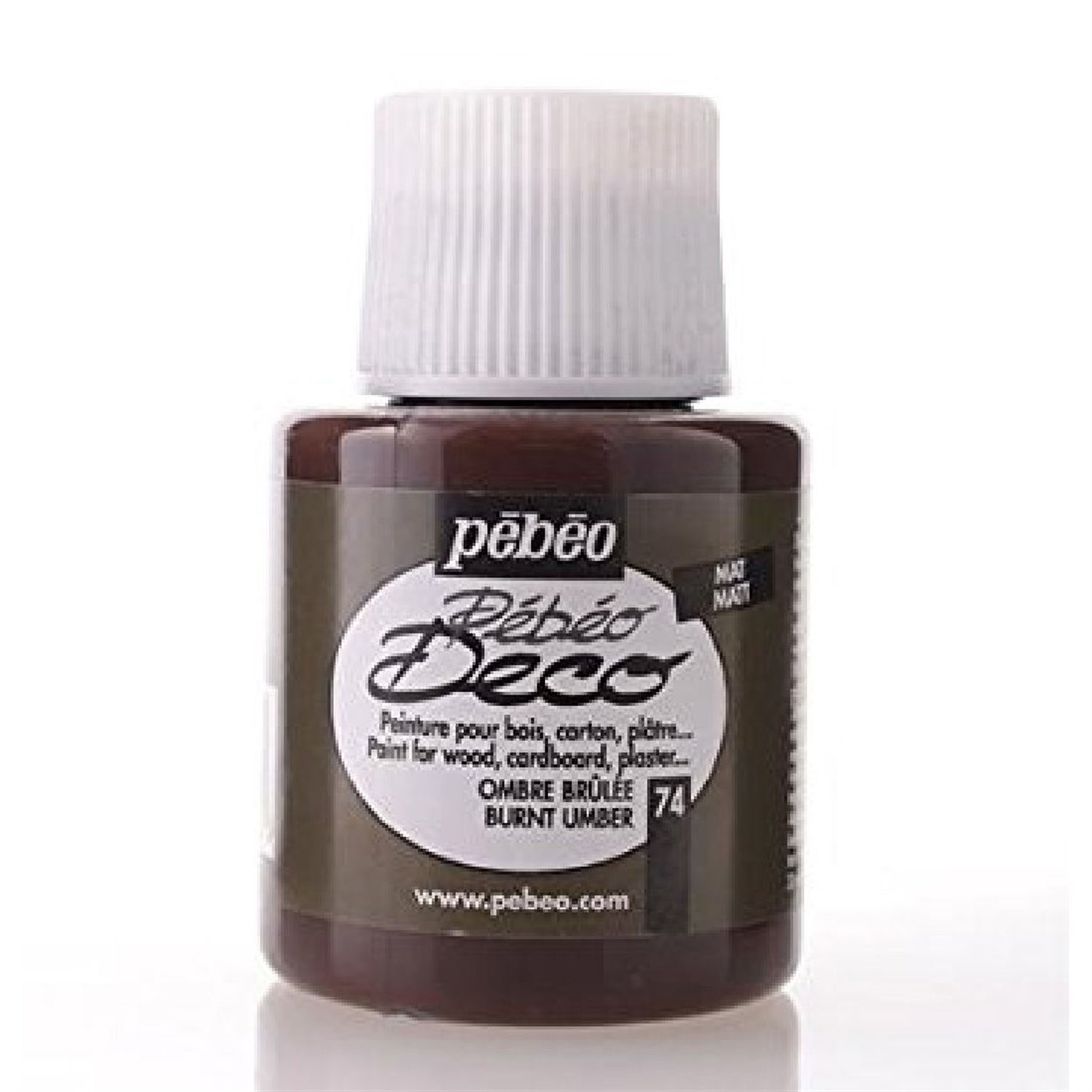 PEBEO DECO MAT AKRİLİK BOYA 110 ML ŞİŞE Ombre Brulee