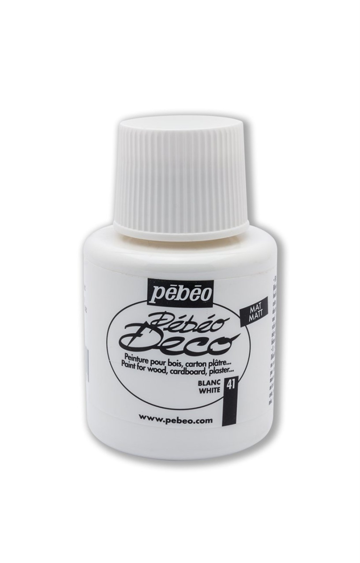PEBEO DECO MAT AKRİLİK BOYA 110 ML ŞİŞE White