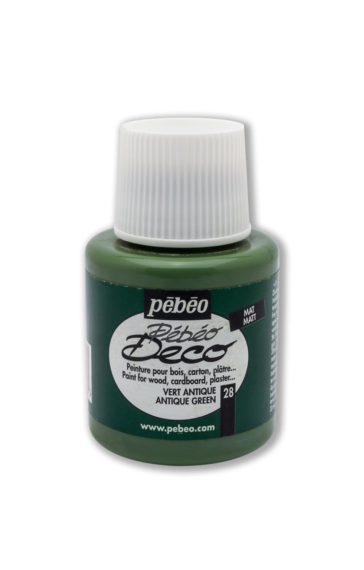PEBEO DECO MAT AKRİLİK BOYA 110 ML ŞİŞE Vert  Antique