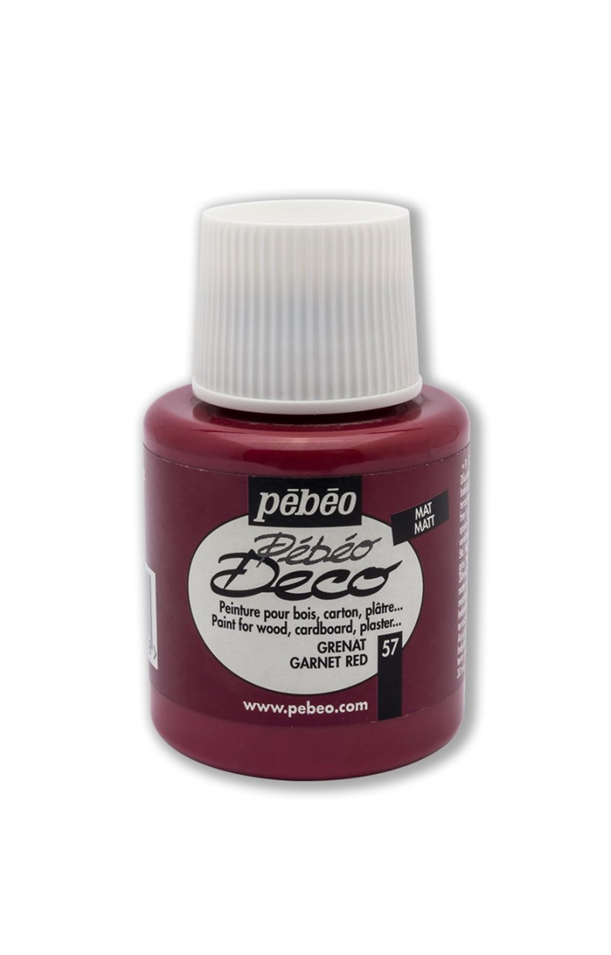 PEBEO DECO MAT AKRİLİK BOYA 110 ML ŞİŞE Grenat