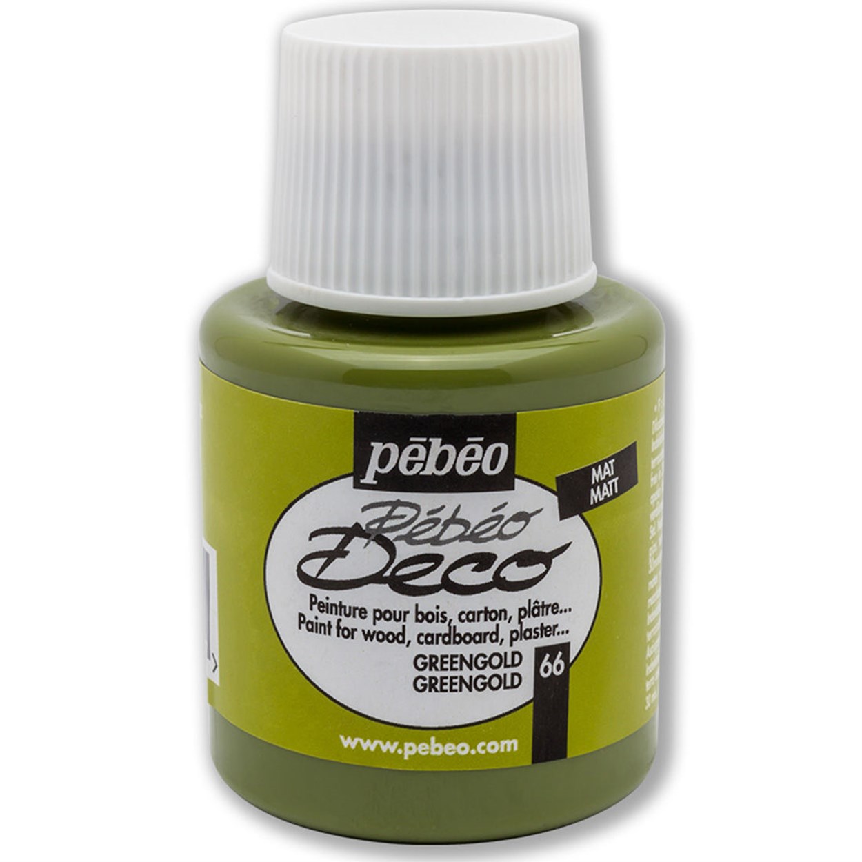 PEBEO DECO MAT AKRİLİK BOYA 110 ML ŞİŞE Greengold