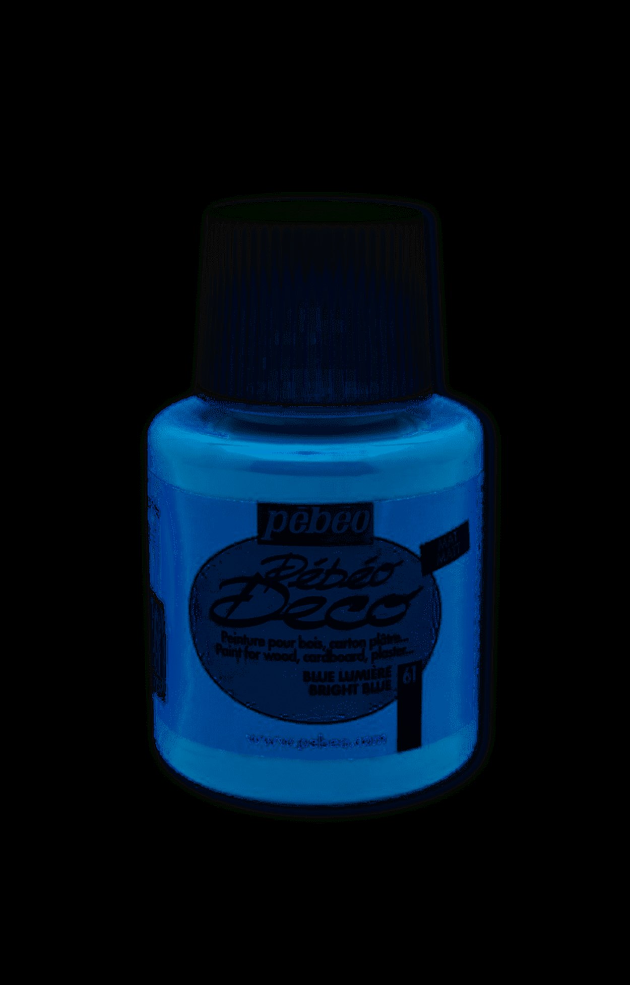 PEBEO DECO MAT AKRİLİK BOYA 110 ML ŞİŞE Blue Lumiere