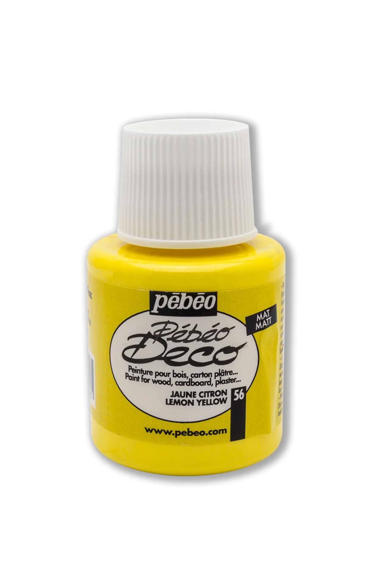 PEBEO DECO MAT AKRİLİK BOYA 110 ML ŞİŞE Jaune Citron