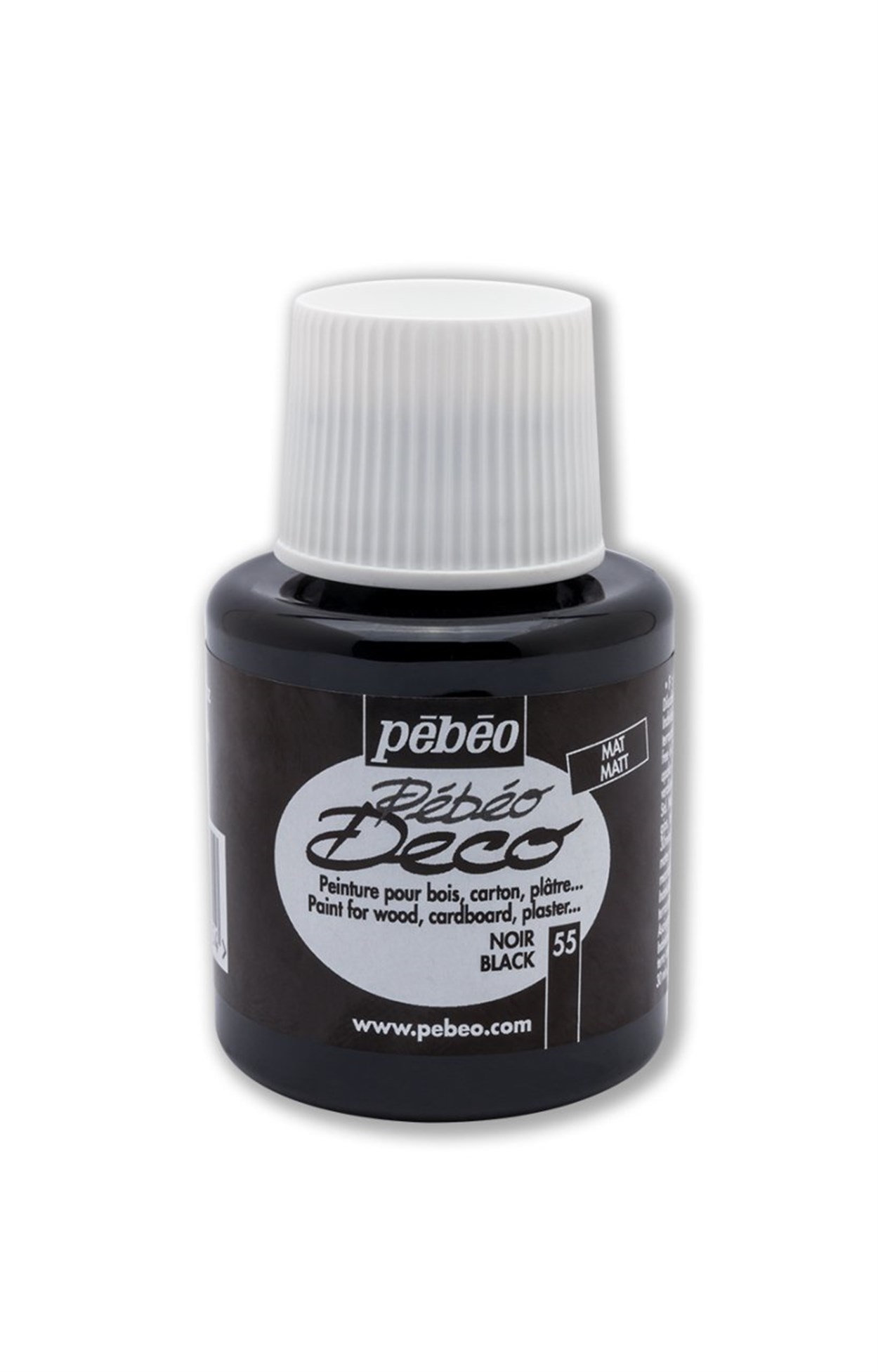PEBEO DECO MAT AKRİLİK BOYA 110 ML ŞİŞE Noir
