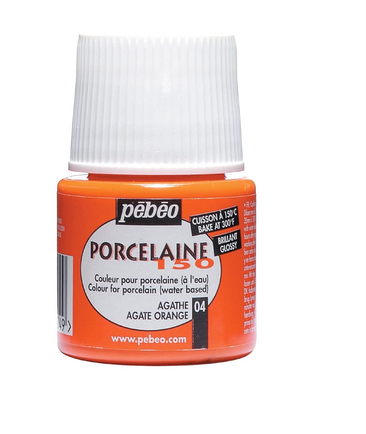 PEBEO PORSELEN BOYASI 45 ML ŞİŞE Agate Orange