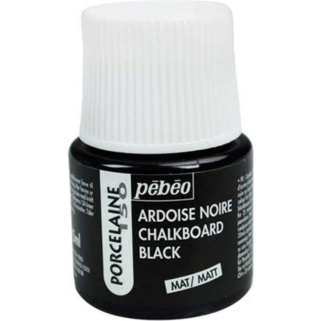 PEBEO PORSELEN BOYASI 45 ML ŞİŞE Chalkboard Black