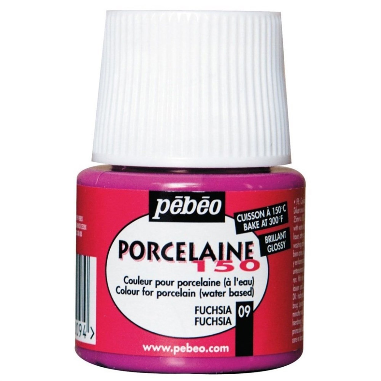 PEBEO PORSELEN BOYASI 45 ML ŞİŞE Fuchsia