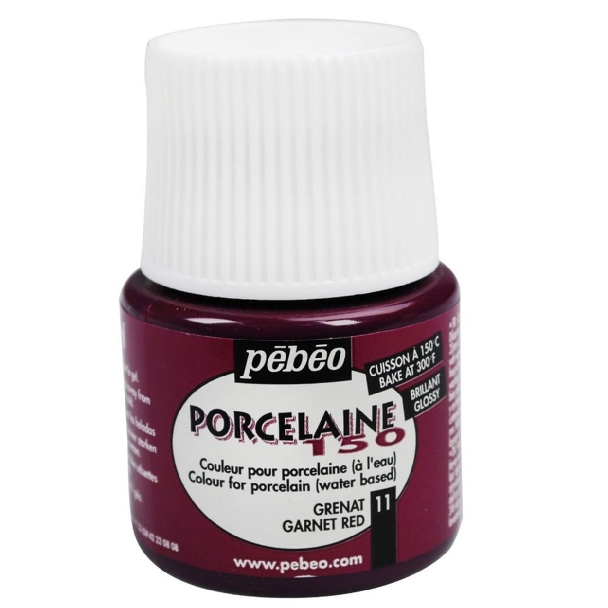 PEBEO PORSELEN BOYASI 45 ML ŞİŞE Garnet Red