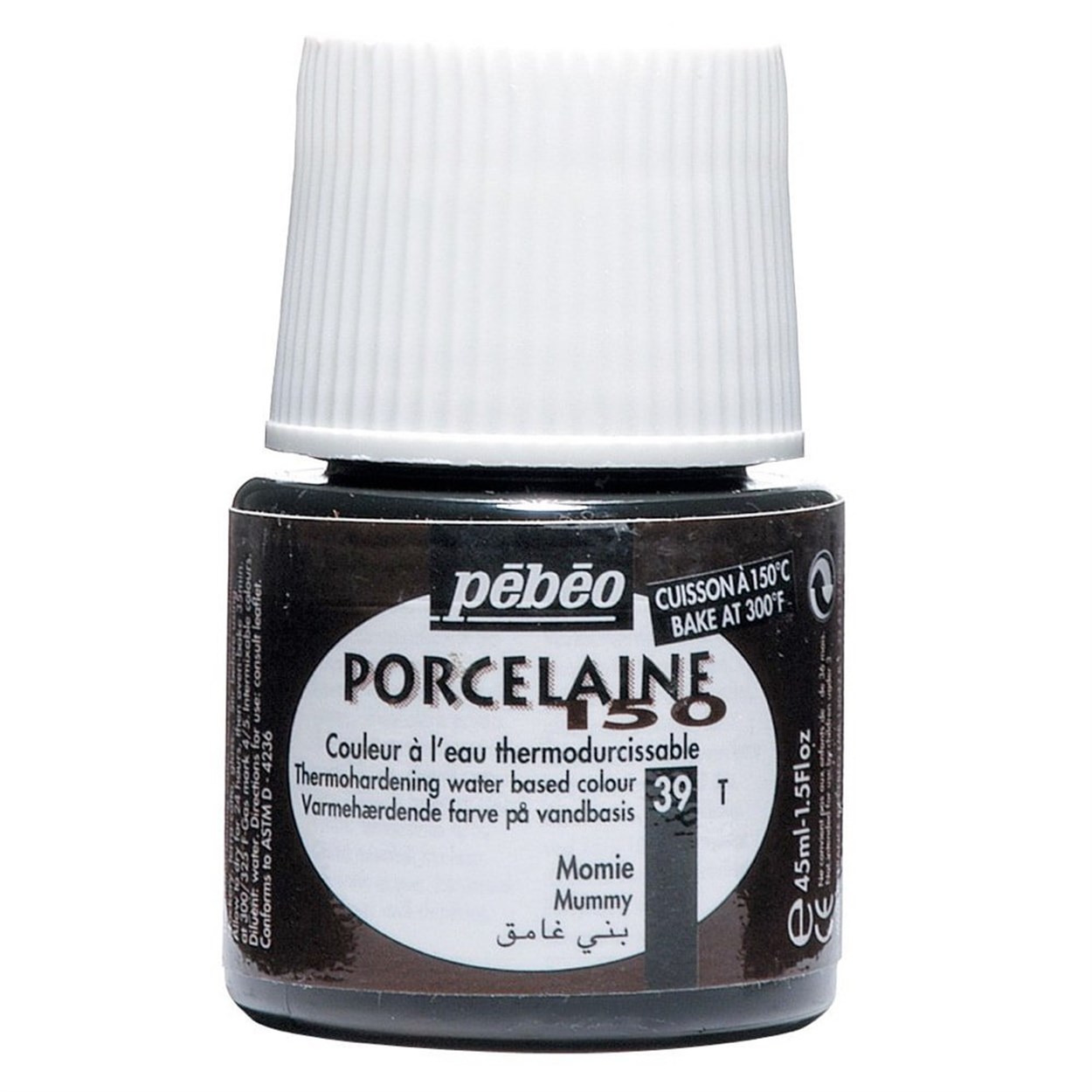PEBEO PORSELEN BOYASI 45 ML ŞİŞE Mummy Brown