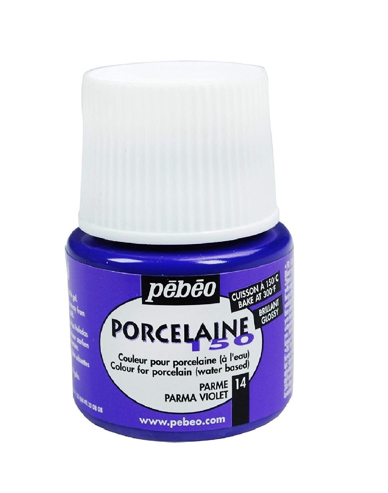 PEBEO PORSELEN BOYASI 45 ML ŞİŞE Parma Violet