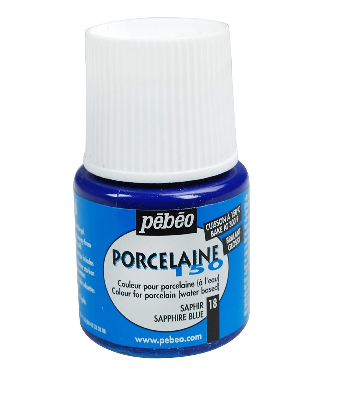 PEBEO PORSELEN BOYASI 45 ML ŞİŞE Sapphire Blue