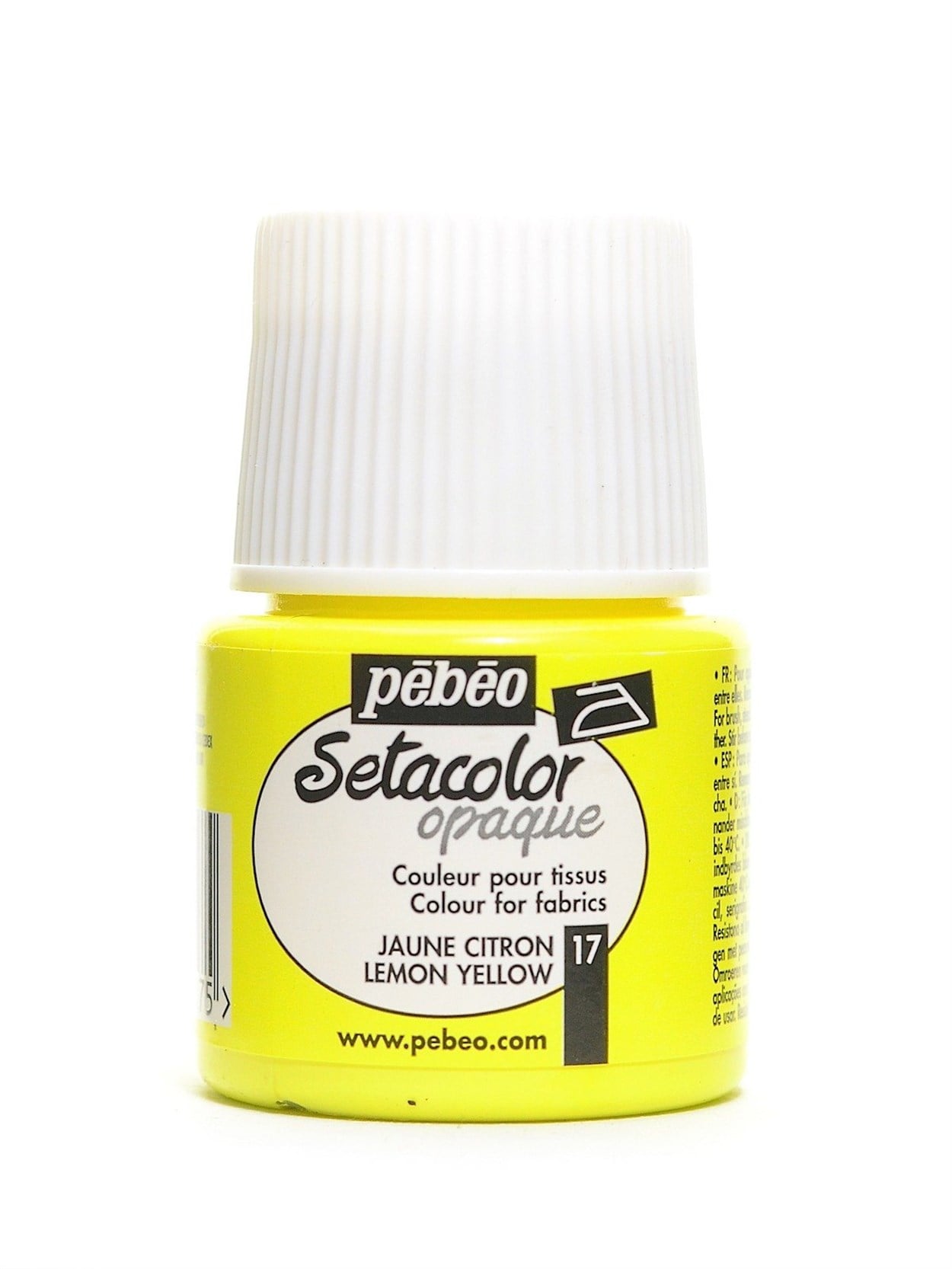 PEBEO SETACOLOR OPAK KUMAŞ BOYASI 45 ML ŞİŞE Jaune Citron