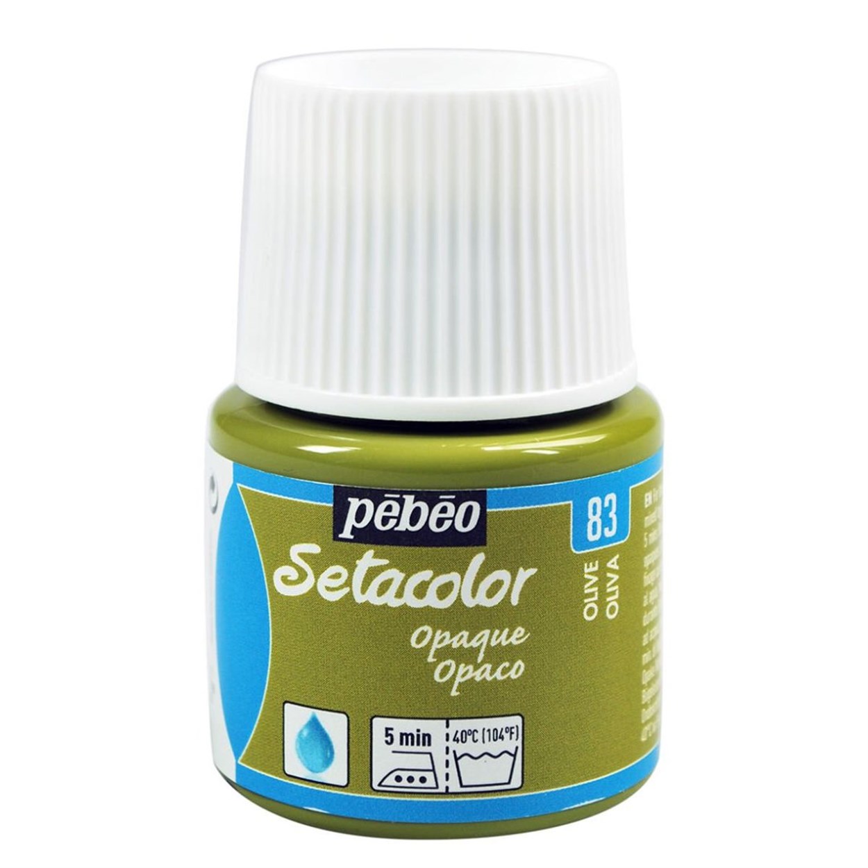 PEBEO SETACOLOR OPAK KUMAŞ BOYASI 45 ML ŞİŞE Olive *YENİ*