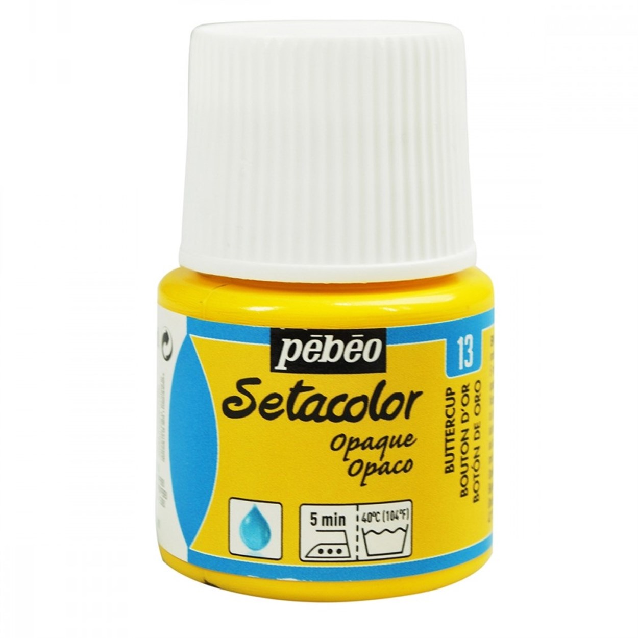 PEBEO SETACOLOR OPAK KUMAŞ BOYASI 45 ML ŞİŞE Bouton d'or