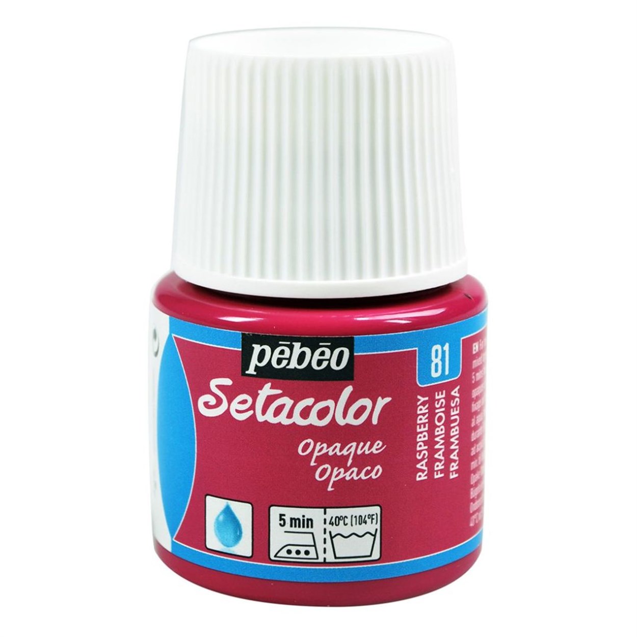 PEBEO SETACOLOR OPAK KUMAŞ BOYASI 45 ML ŞİŞE Rasberry *YENİ*