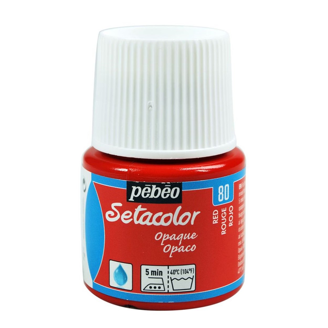 PEBEO SETACOLOR OPAK KUMAŞ BOYASI 45 ML ŞİŞE Red *YENİ*