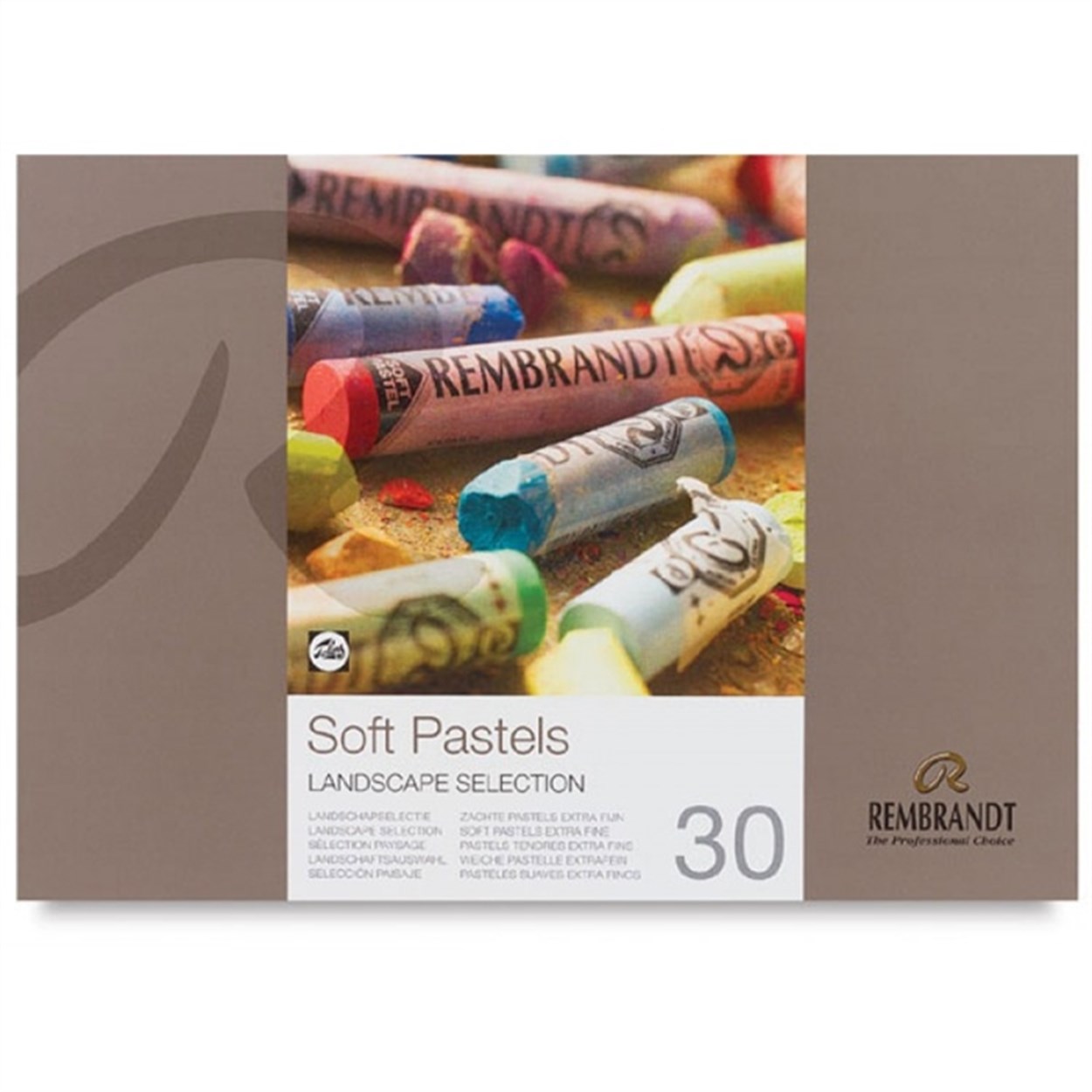 REMBRANDT SOFT PASTEL BASIC SET 30'LU (TAM BOY - LANDSCAPE)