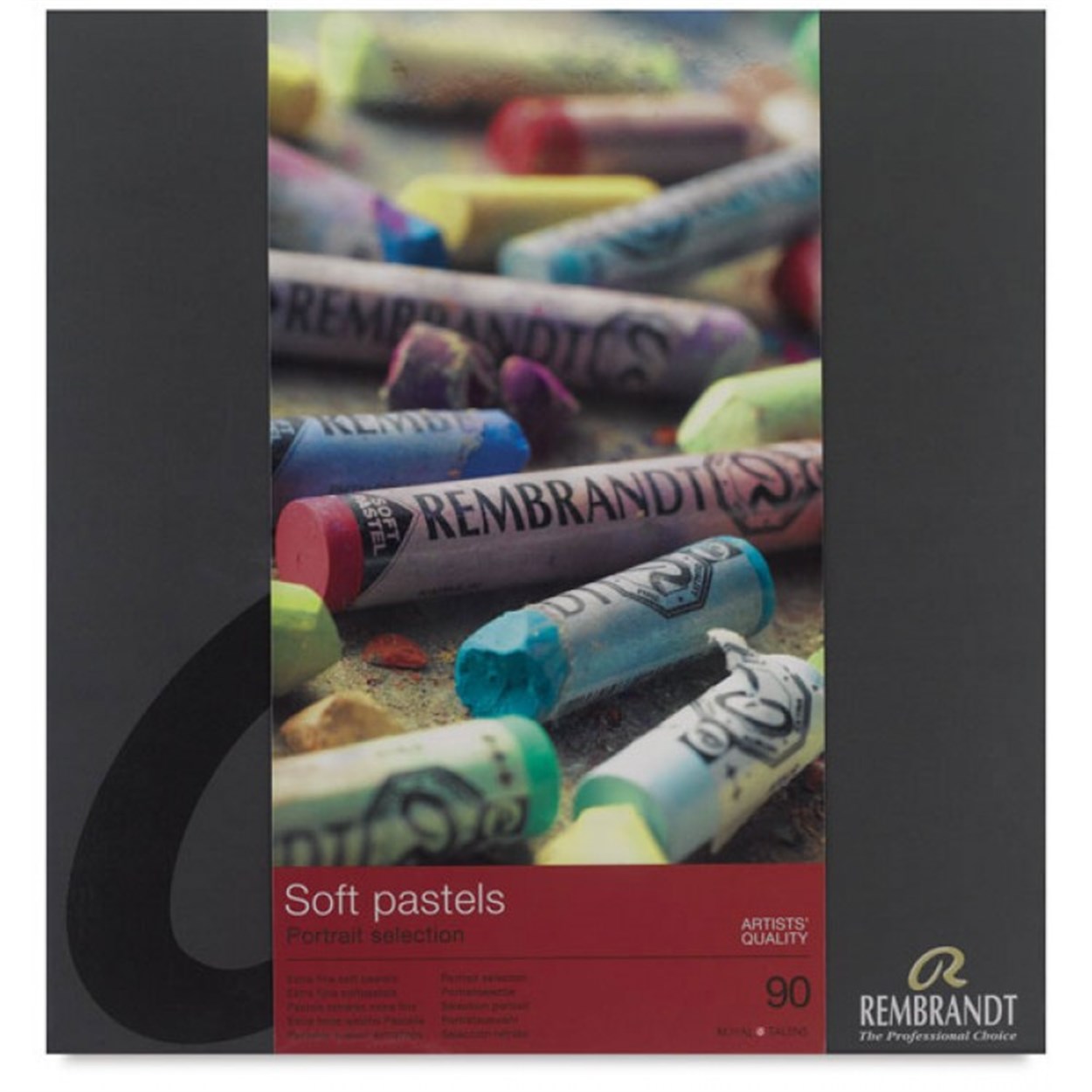 REMBRANDT SOFT PASTEL PROFESSIONAL SET 90'LI (TAM BOY - PORTRE)