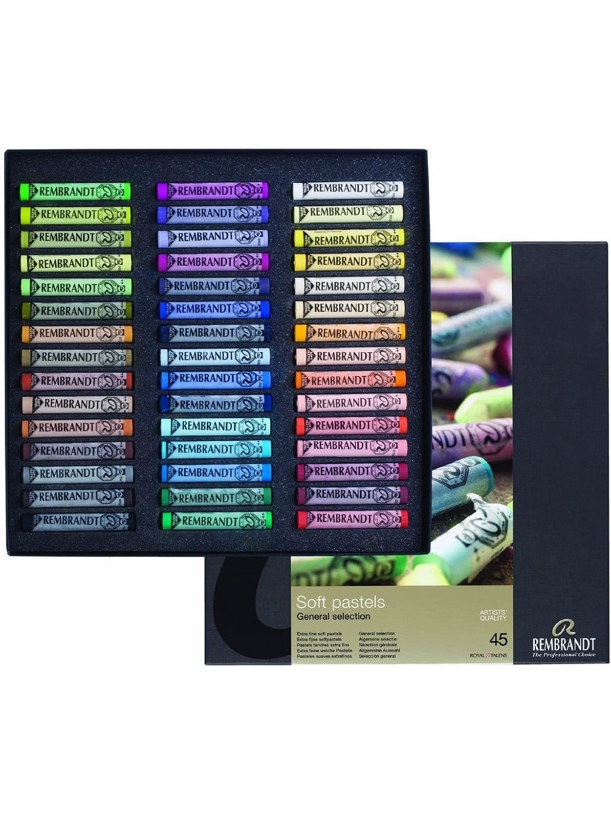 REMBRANDT SOFT PASTEL TRADITIONAL SET 45'Lİ (TAM BOY)