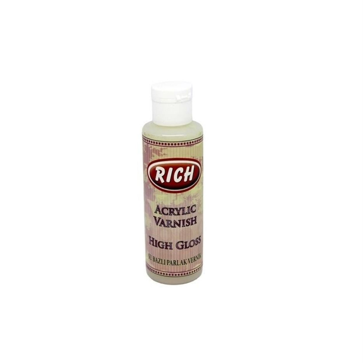RİCH SU BAZLI PARLAK VERNİK 120 CC
