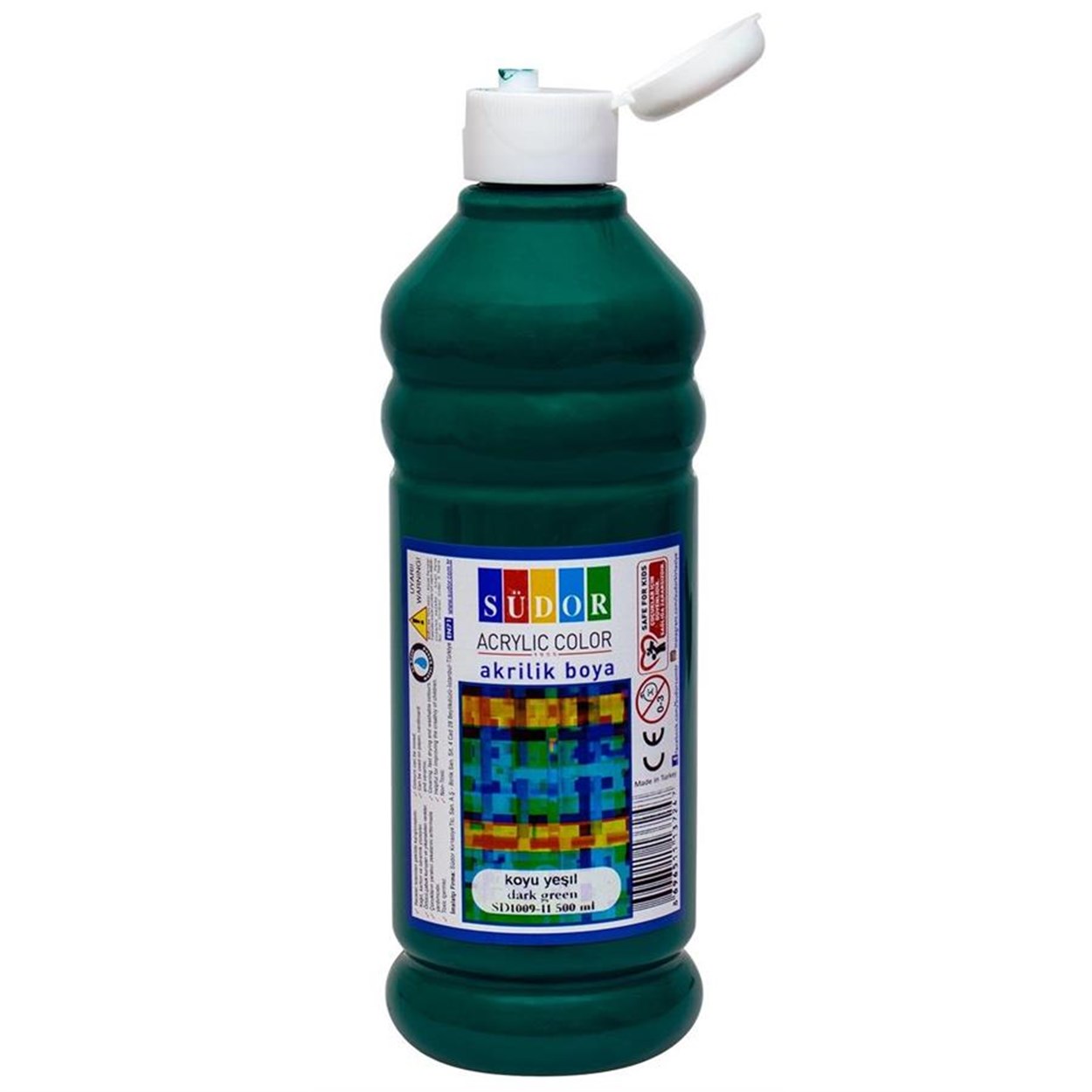 SÜDOR AKRİLİK BOYA 500 ML KOYU YEŞİL