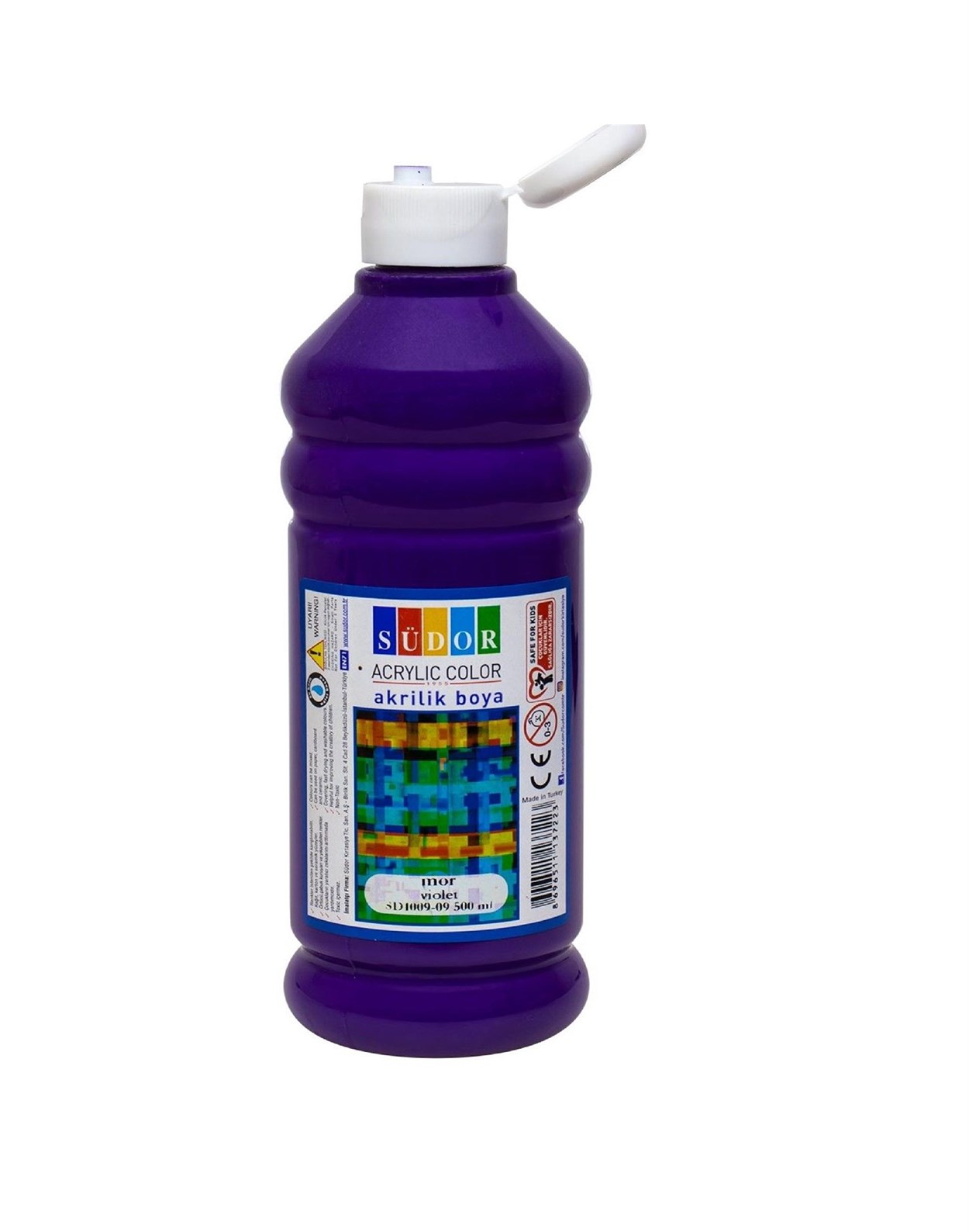 SÜDOR AKRİLİK BOYA 500 ML MOR