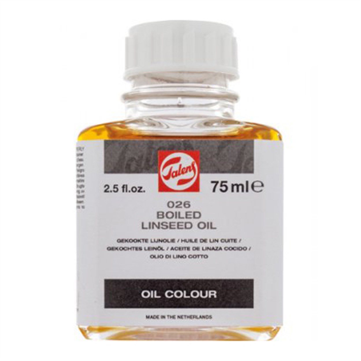 TALENS LINSEED OIL BOILED 026 75ML (KAYNATILMIŞ KETEN YAĞI)