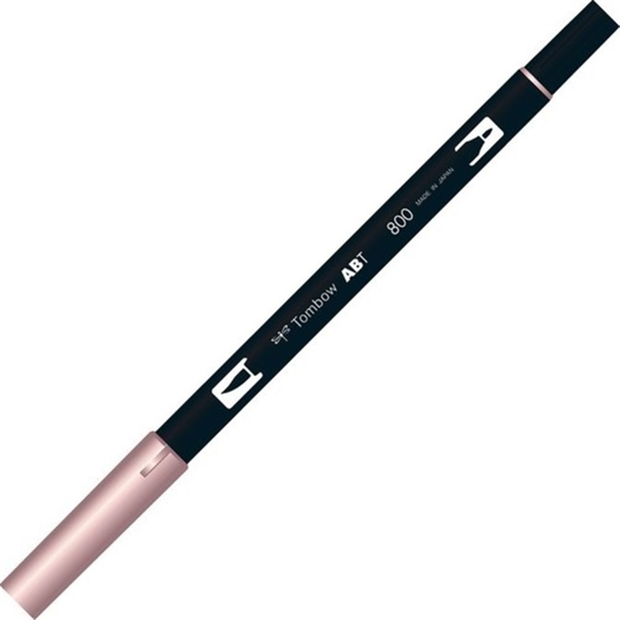 Tombow AB-T Dual Brush Grafik Kalemi Baby Pink 800