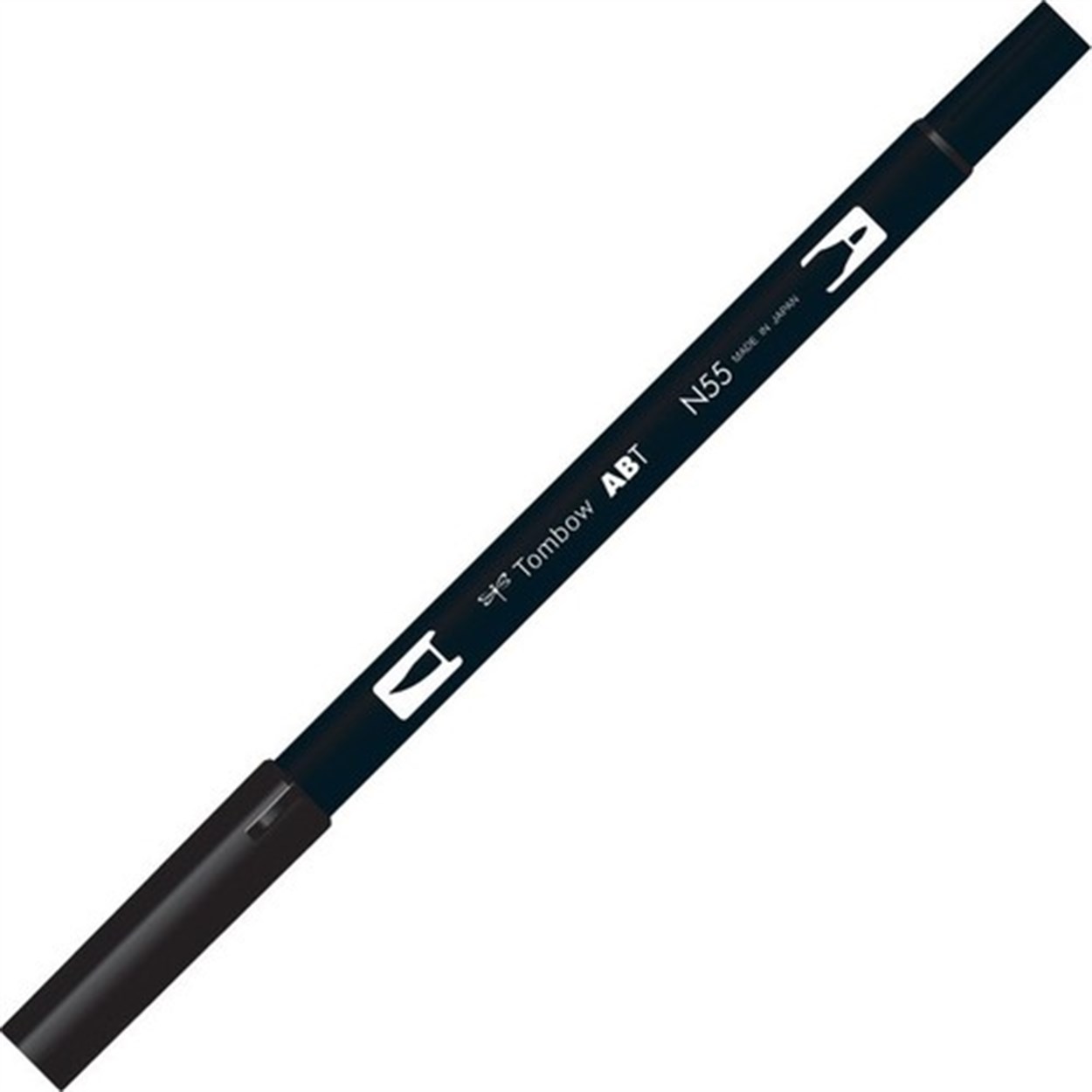 Tombow AB-T Dual Brush Grafik Kalemi Black N15