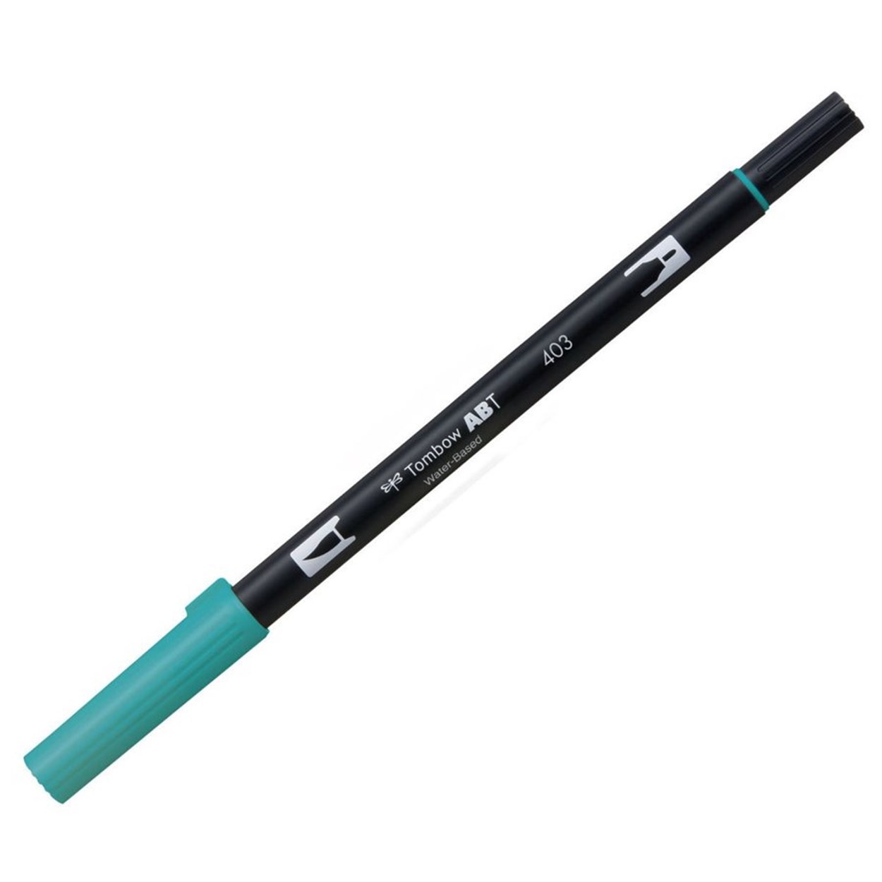 Tombow AB-T Dual Brush Grafik Kalemi Bright Blue 403