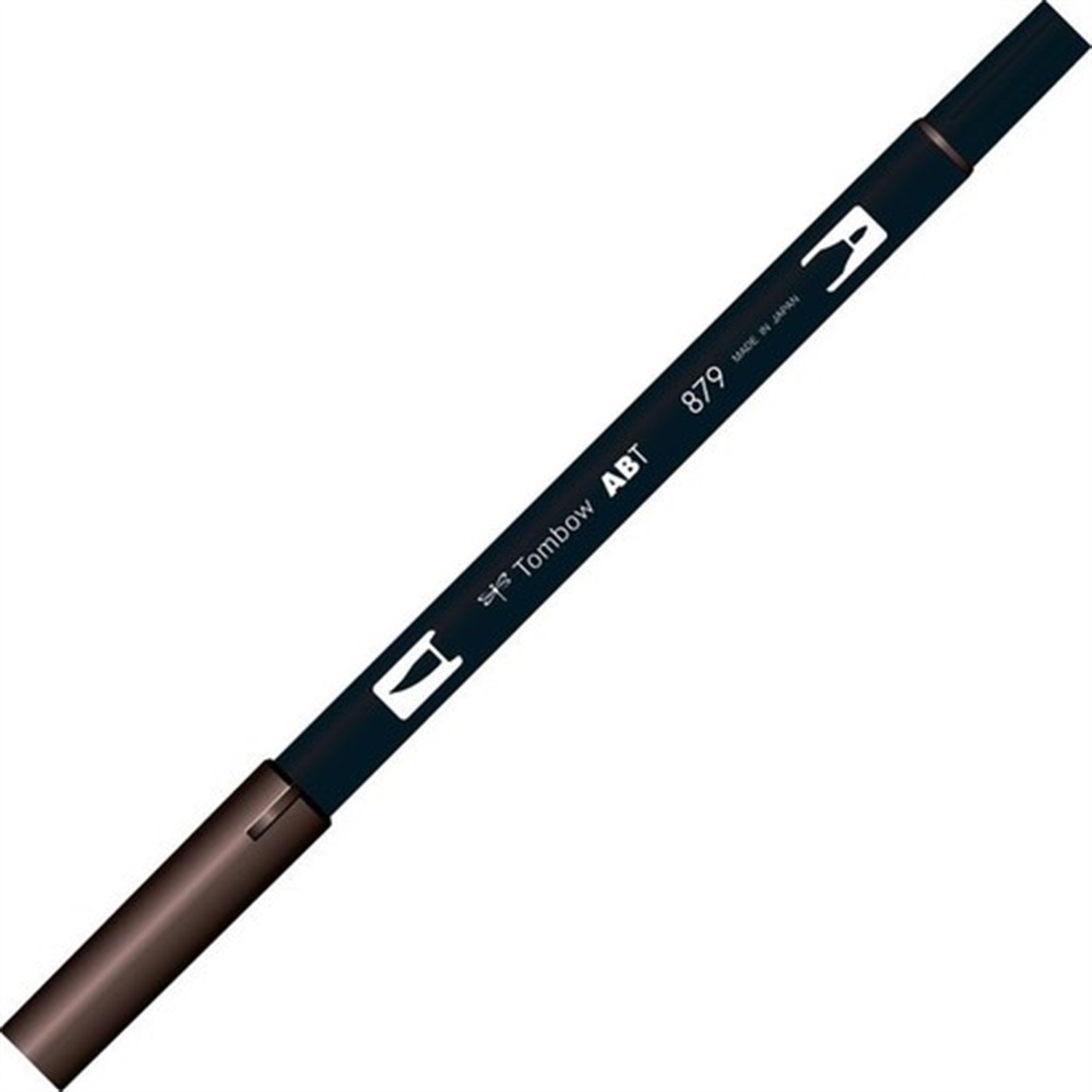Tombow AB-T Dual Brush Grafik Kalemi Brown 879