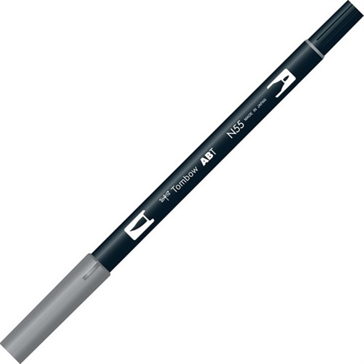 Tombow AB-T Dual Brush Grafik Kalemi Cool Gray 7 N55