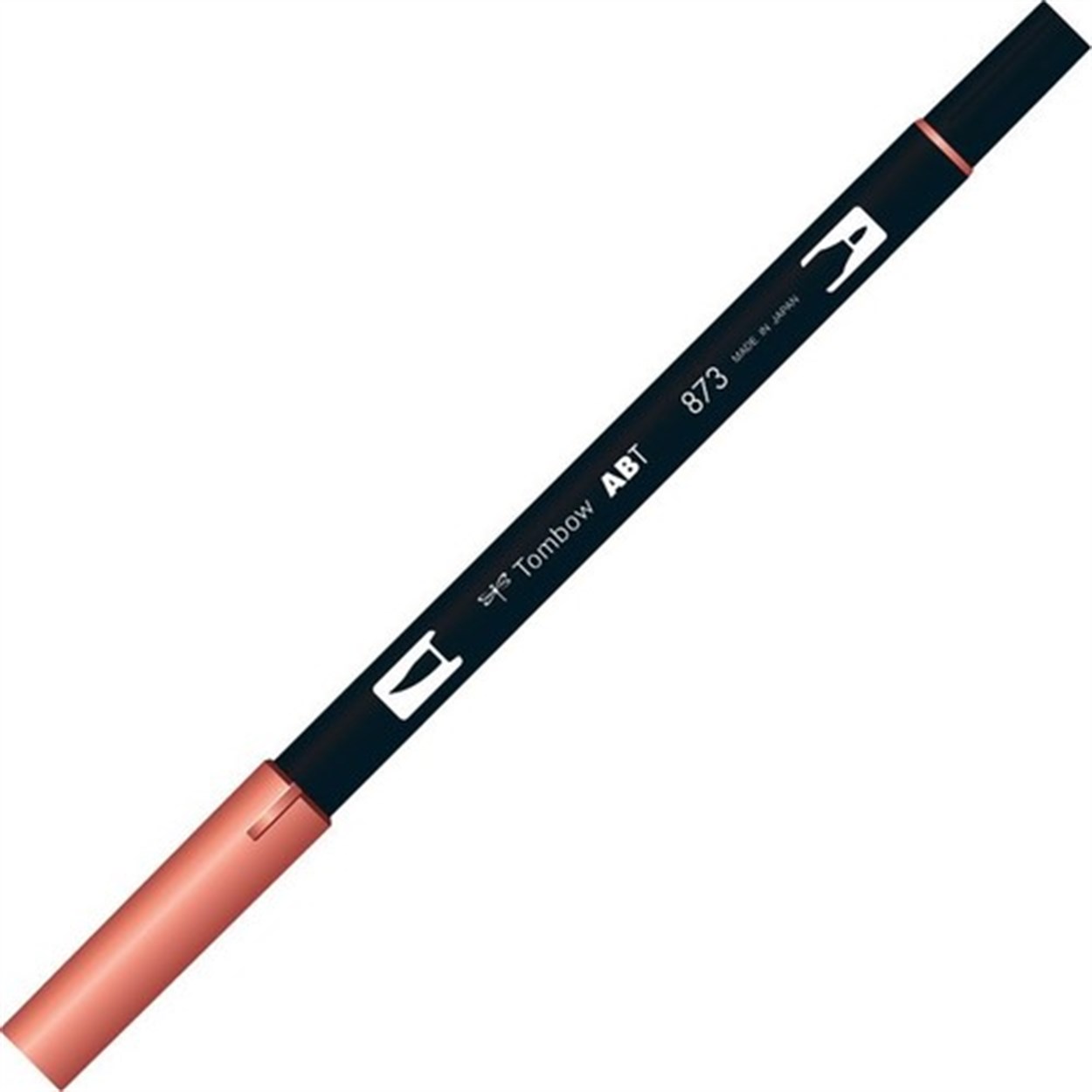 Tombow AB-T Dual Brush Grafik Kalemi Coral 873
