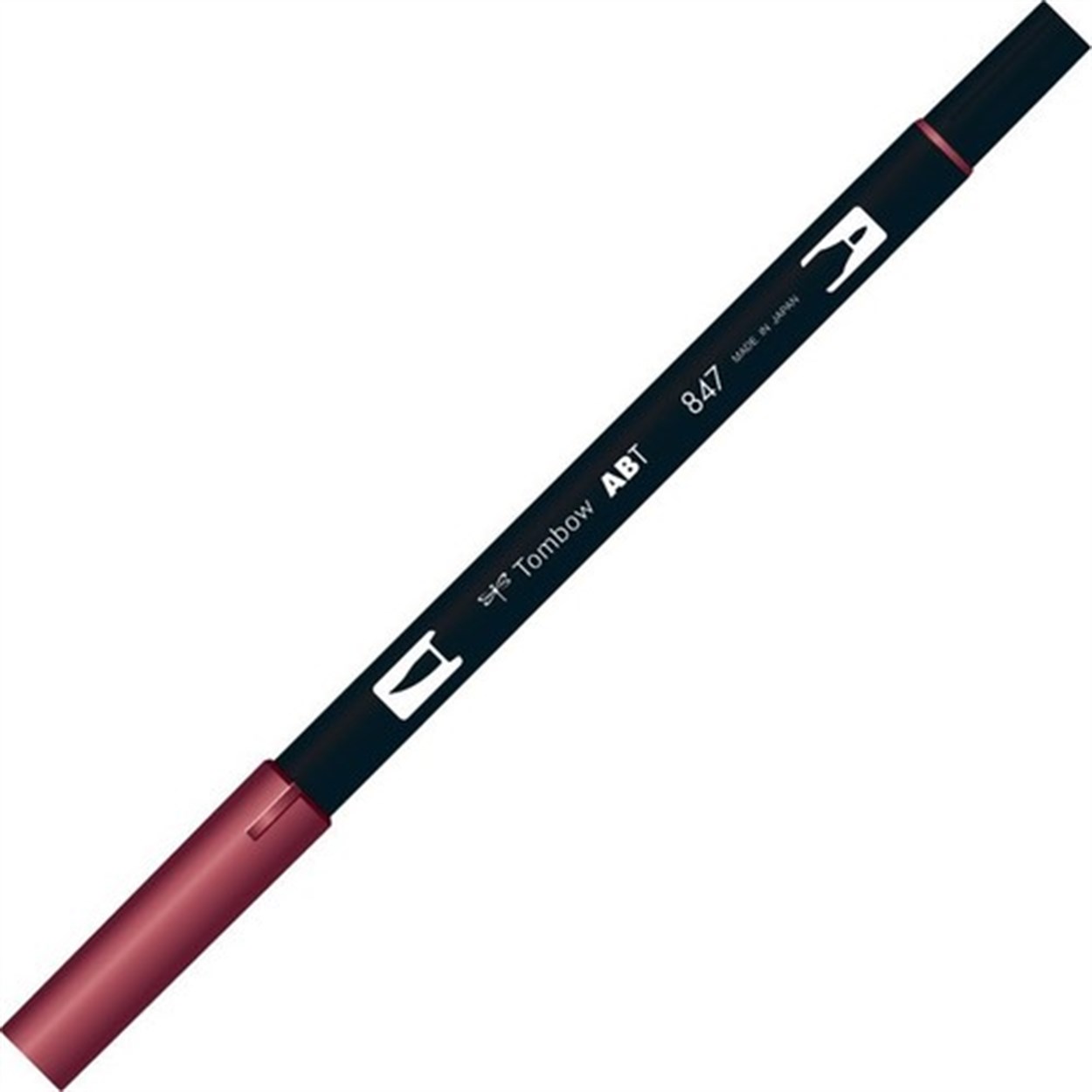 Tombow AB-T Dual Brush Grafik Kalemi Crimson 847