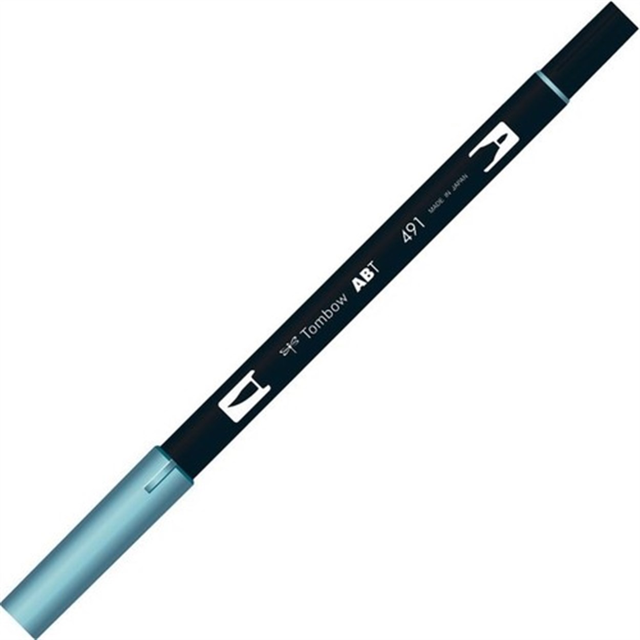 Tombow AB-T Dual Brush Grafik Kalemi Glacier Blue 491