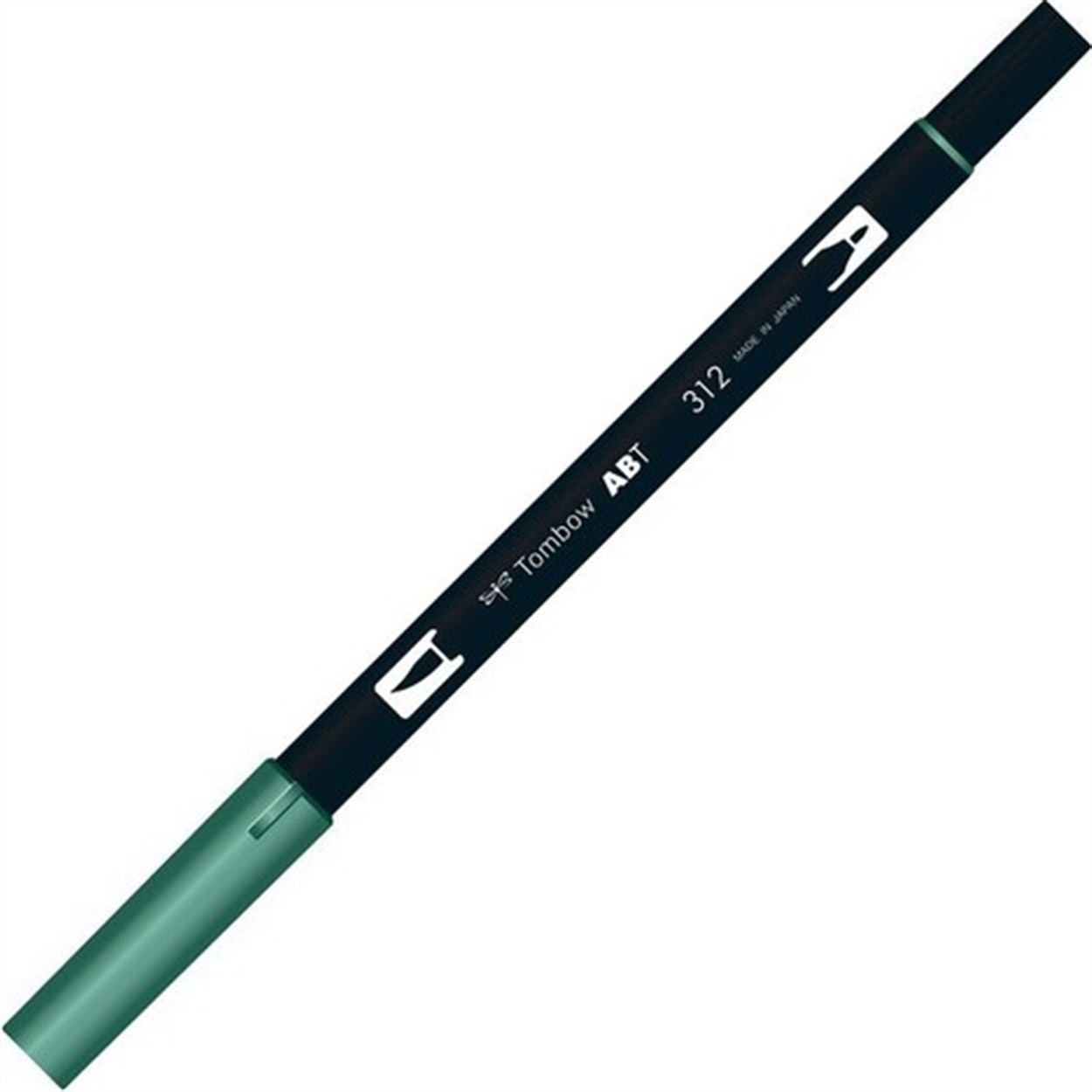 Tombow AB-T Dual Brush Grafik Kalemi Holly Green 312