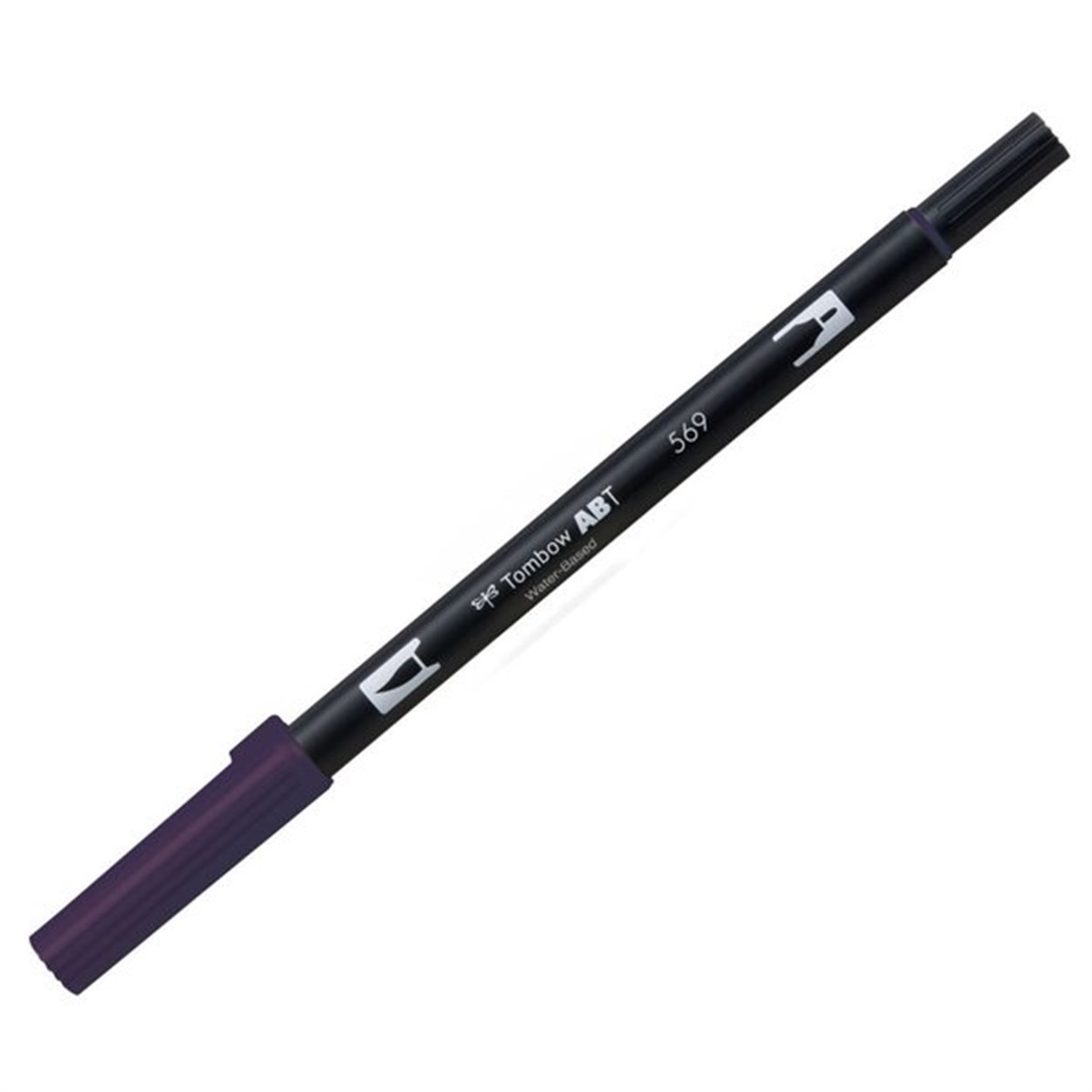 Tombow AB-T Dual Brush Grafik Kalemi Jet Blue 569