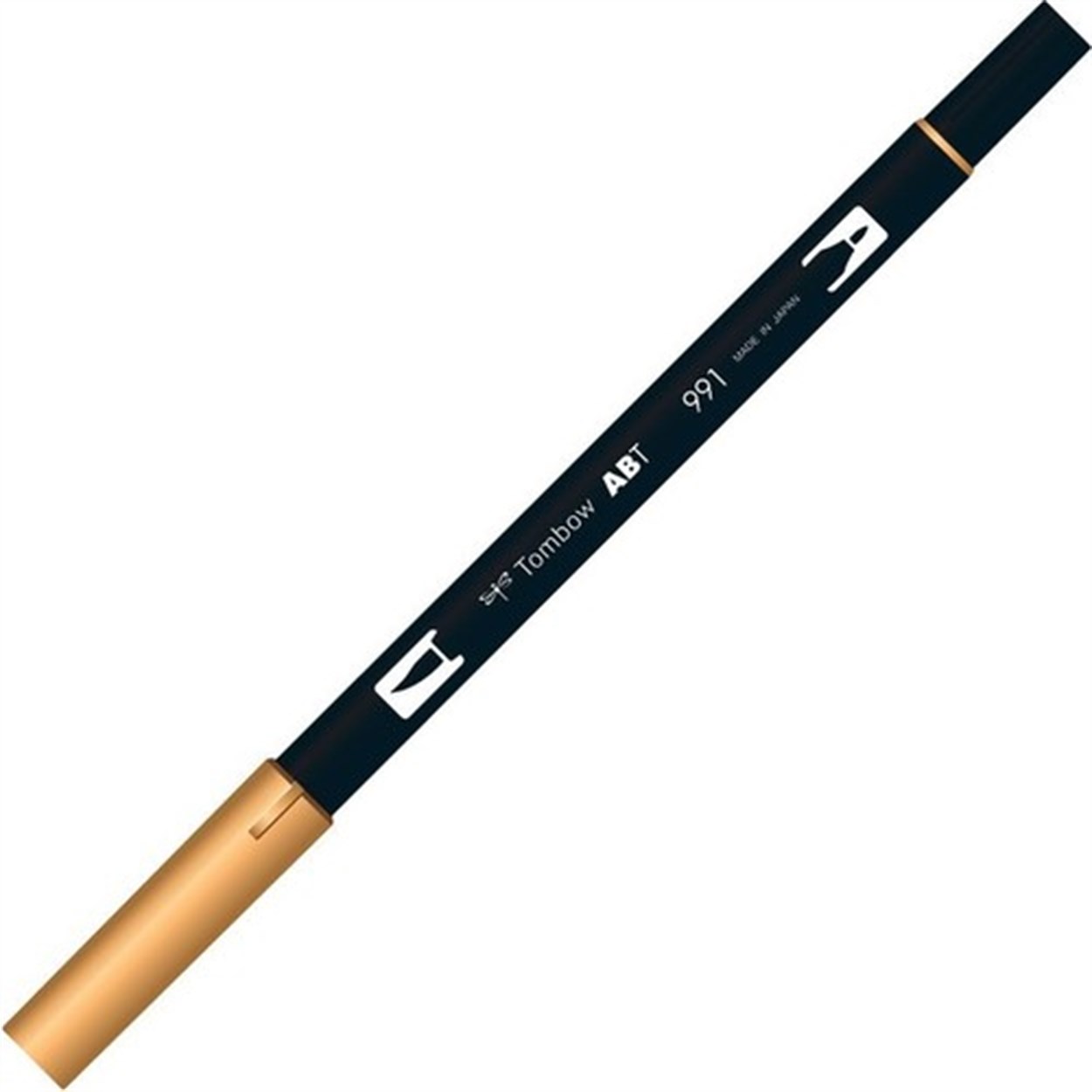 Tombow AB-T Dual Brush Grafik Kalemi Light Ochre 991