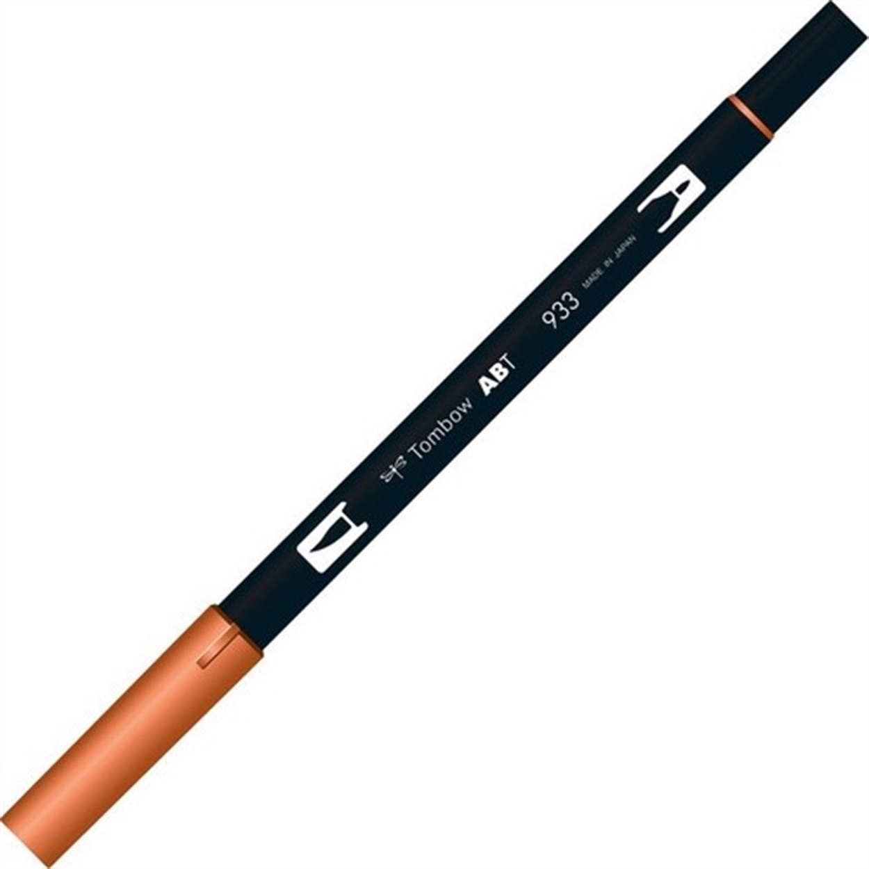 Tombow AB-T Dual Brush Grafik Kalemi Orange 933