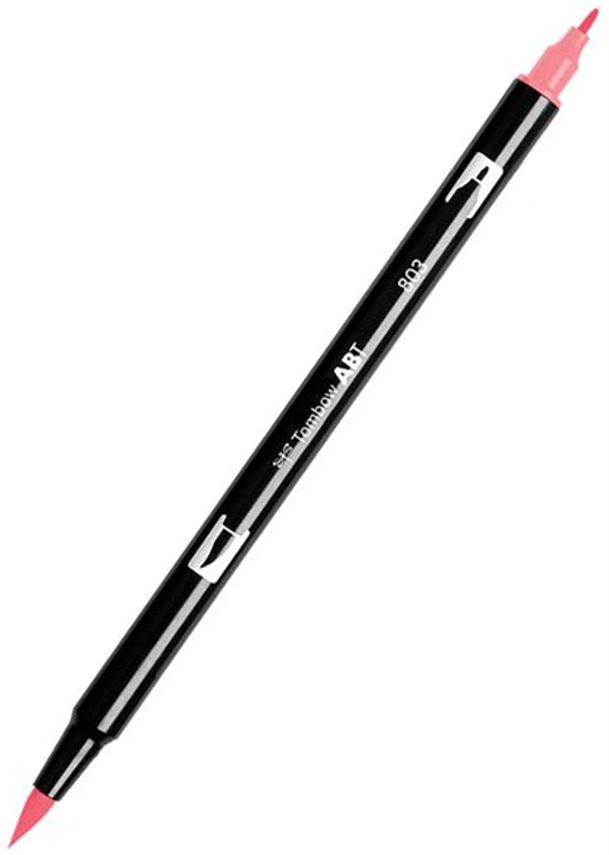 Tombow AB-T Dual Brush Grafik Kalemi Pink Punch 803